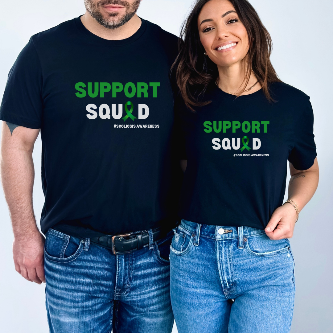 Support Squad - Scoliosis Unisex T-Shirt