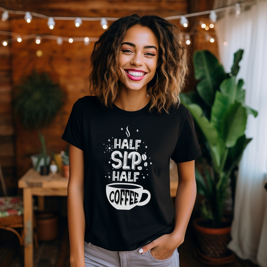 Half SLP Half Coffee - Unisex T-Shirt