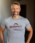 Load image into Gallery viewer, Davenport Maroon Logo Unisex T-Shirt
