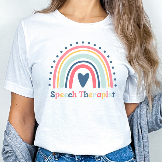 Speech Therapist - Rainbow Unisex T-Shirt