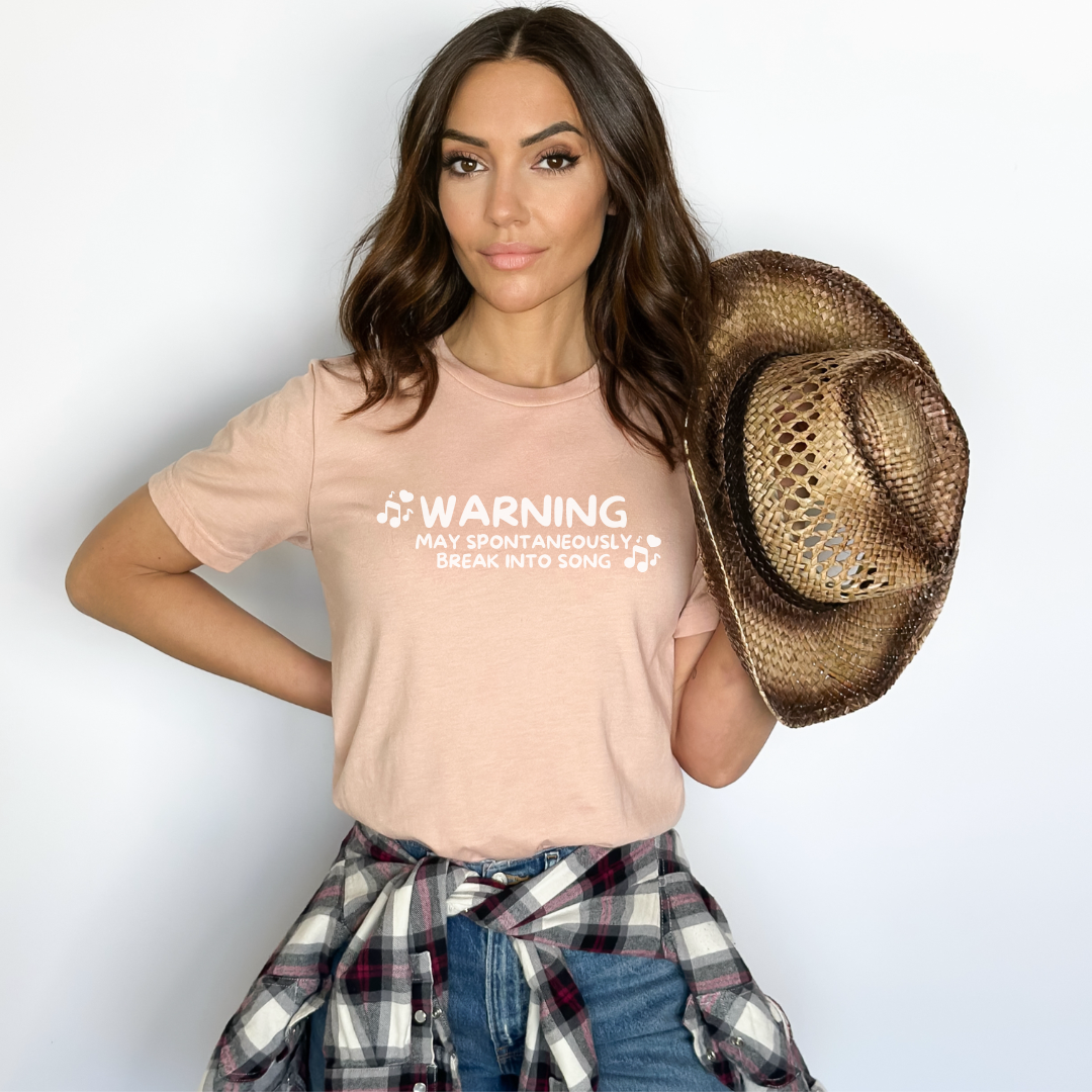 Music Therapy - Warning Unisex T-Shirt