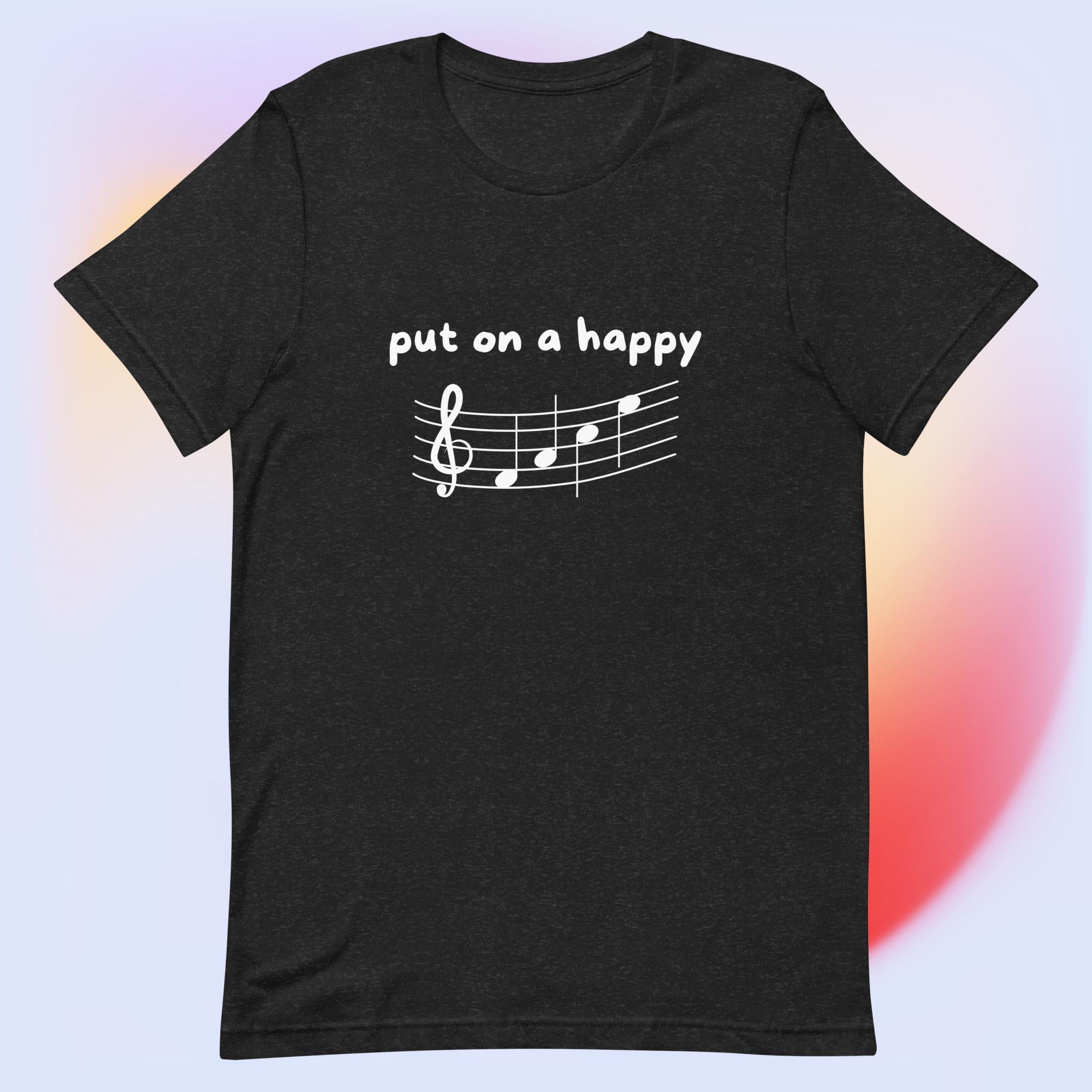 Music Therapist - Happy Face Unisex T-Shirt