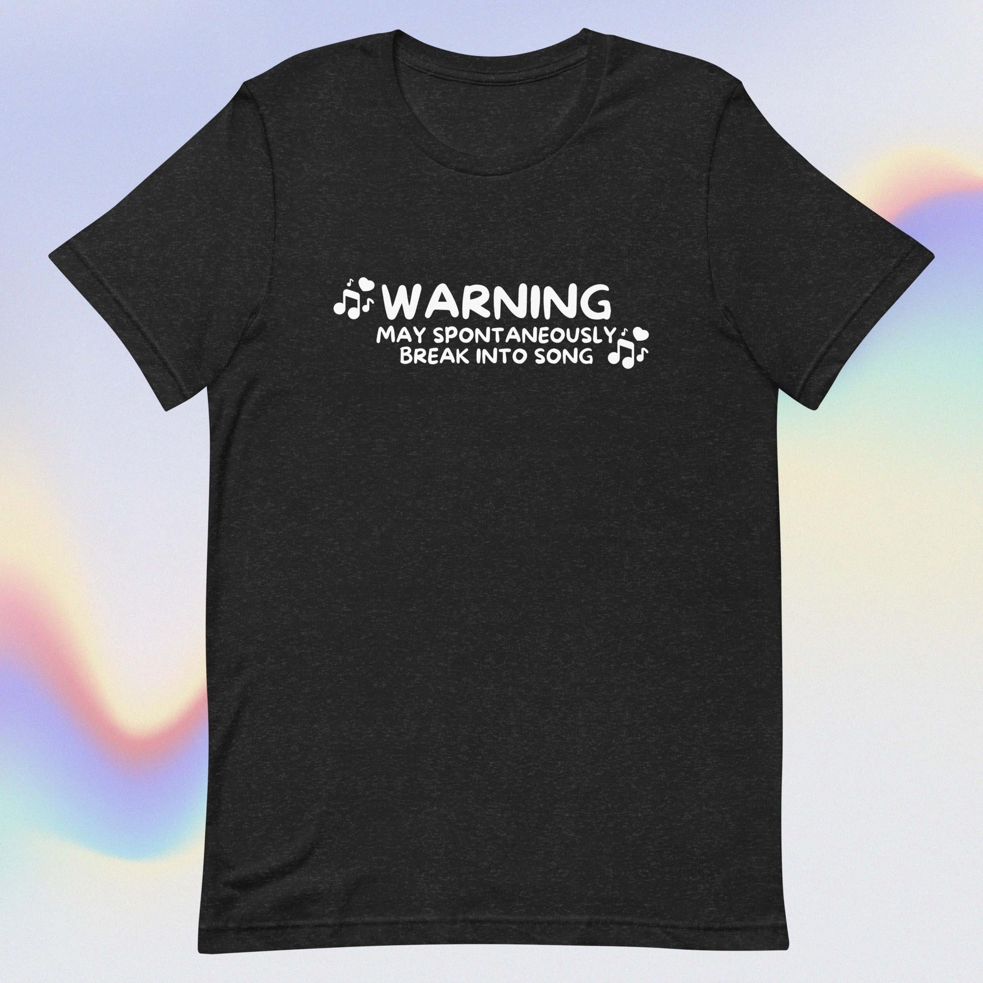 Music Therapy - Warning Unisex T-Shirt