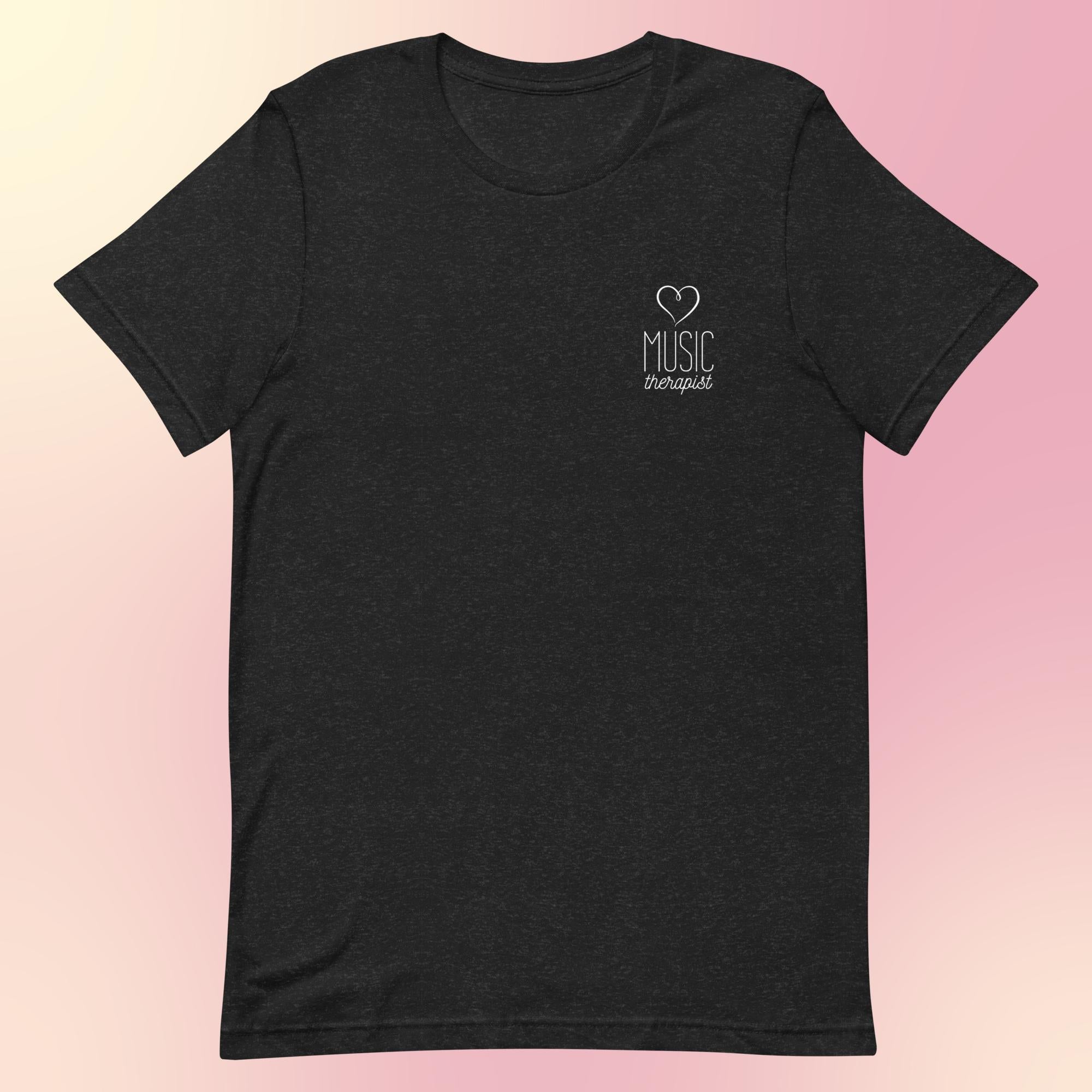 Music Therapist - Minimalistic Unisex T-Shirt