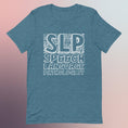 Load image into Gallery viewer, Speech Therapy - SLP Collage Unisex T-Shirt
