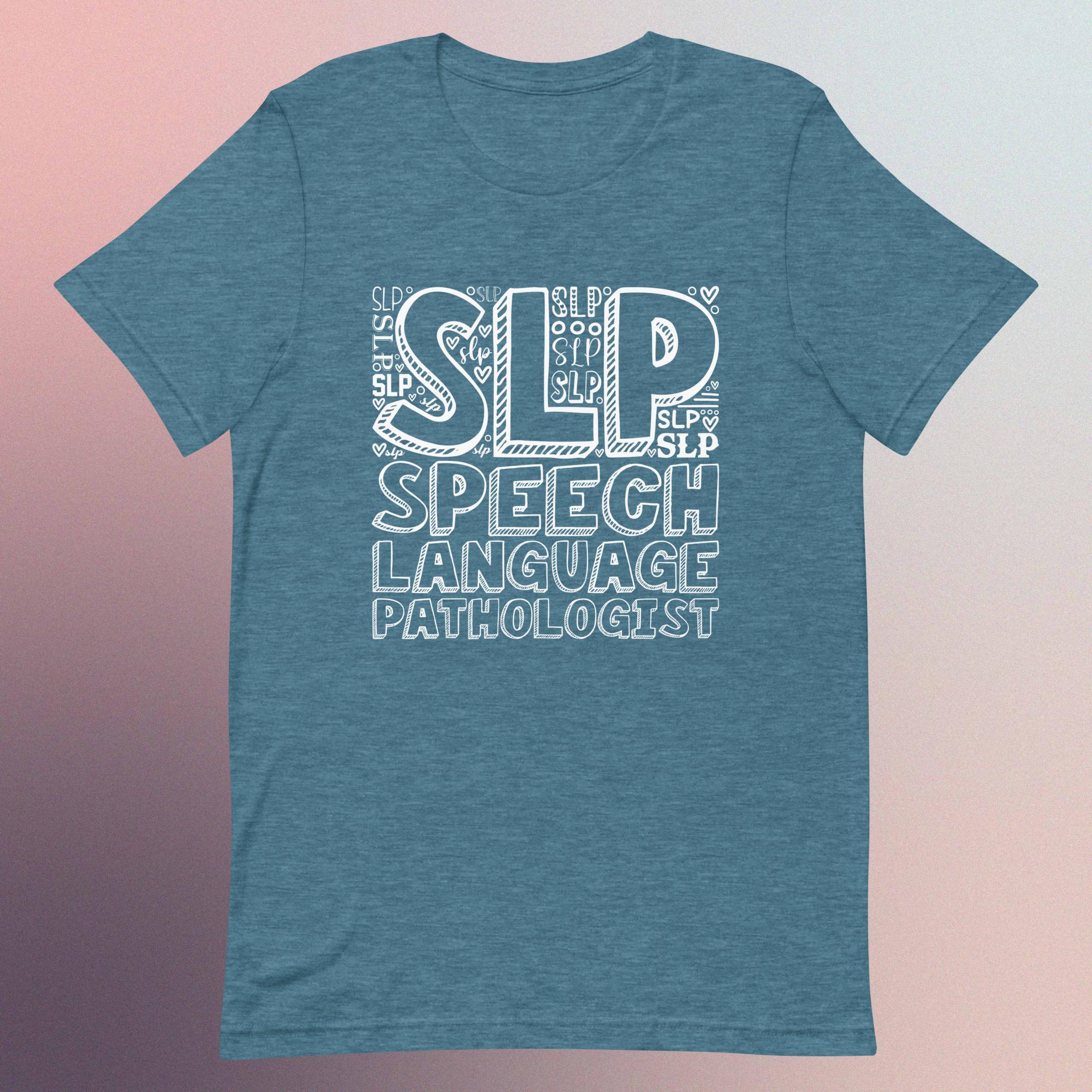 Speech Therapy - SLP Collage Unisex T-Shirt