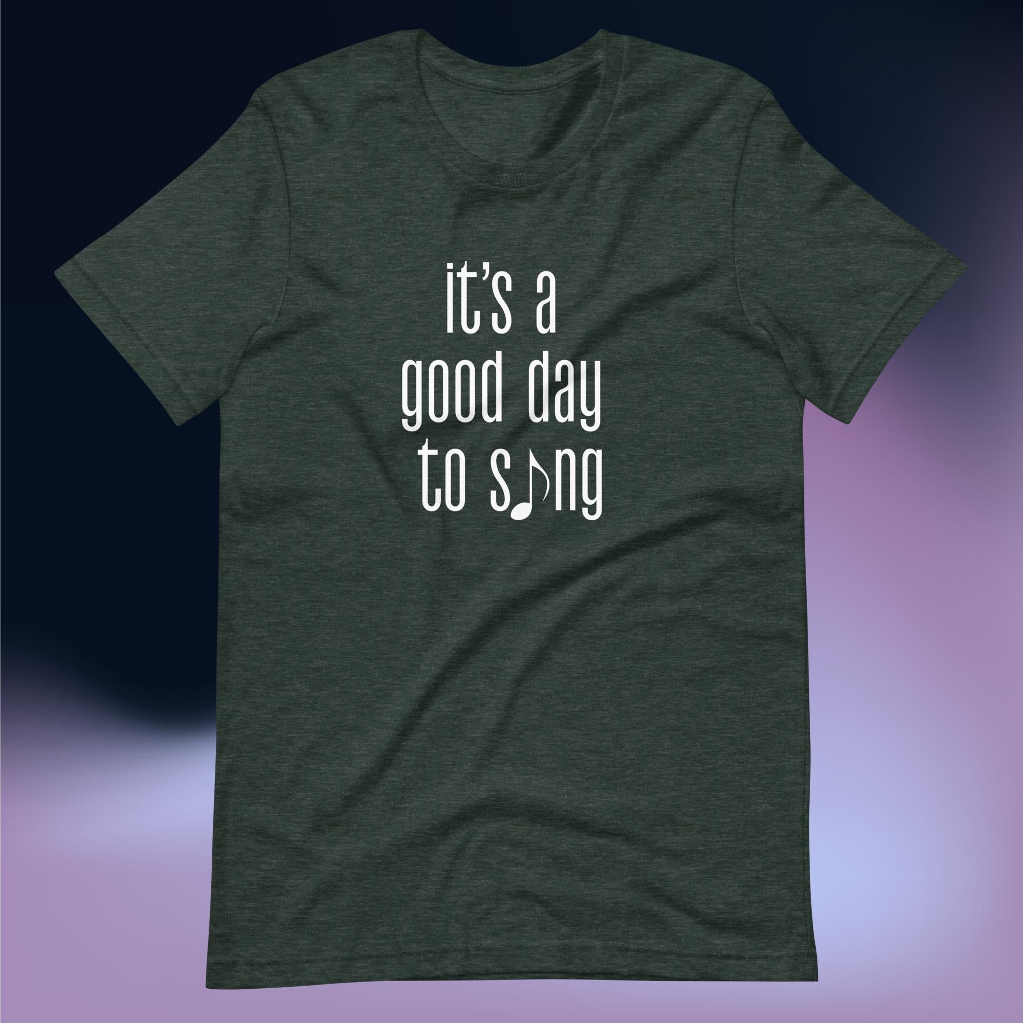 Music Therapy - Good Day to Sing Unisex T-Shirt