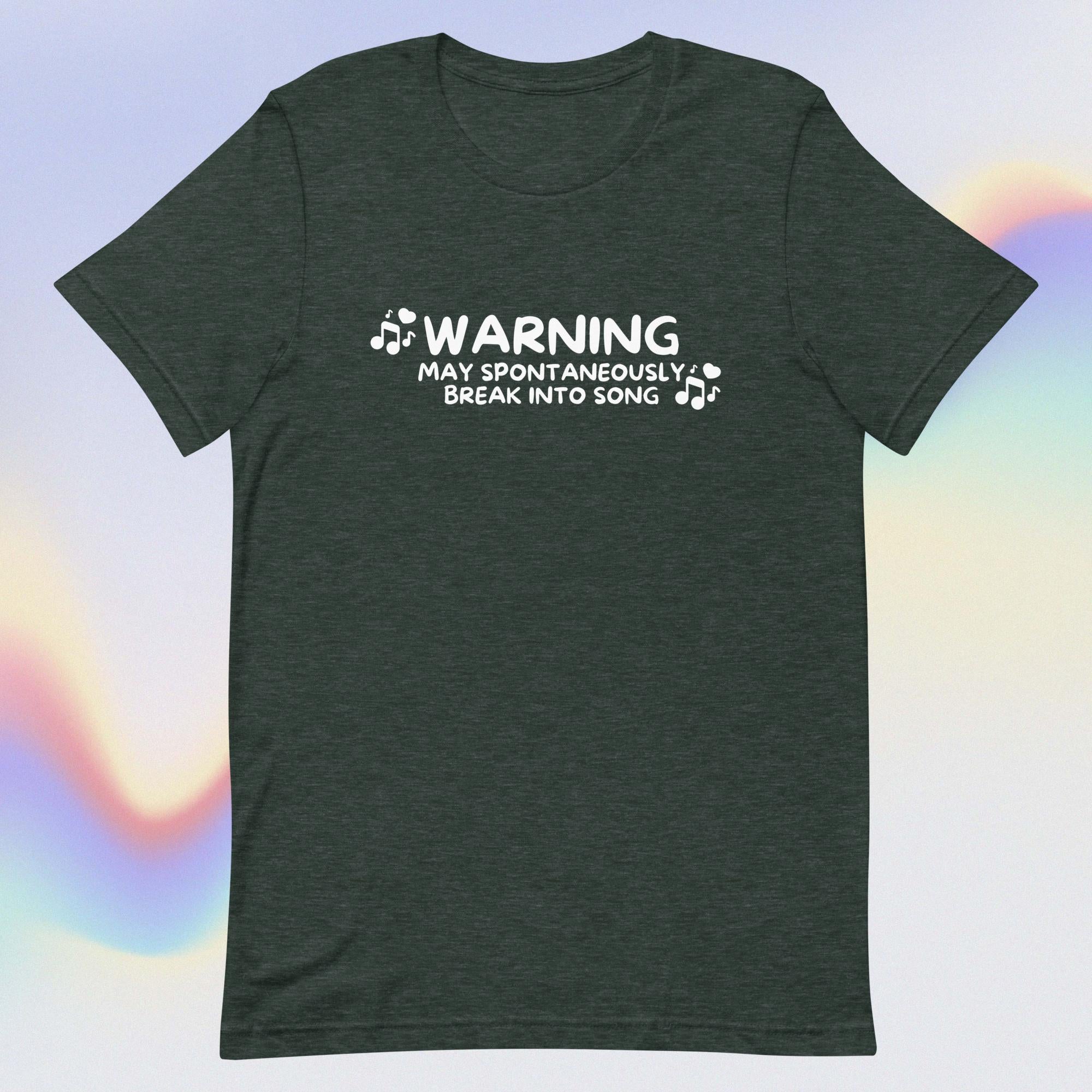 Music Therapy - Warning Unisex T-Shirt