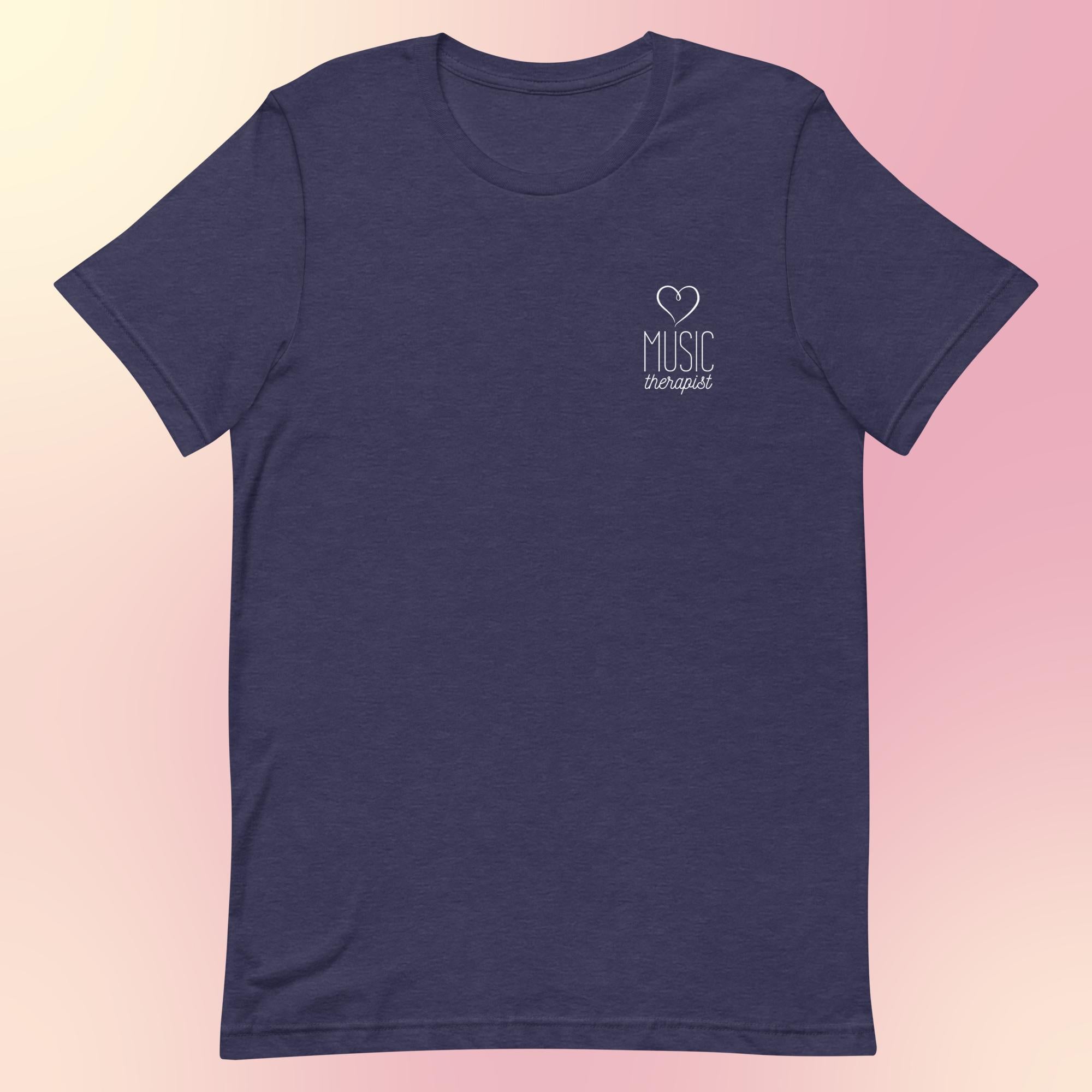 Music Therapist - Minimalistic Unisex T-Shirt