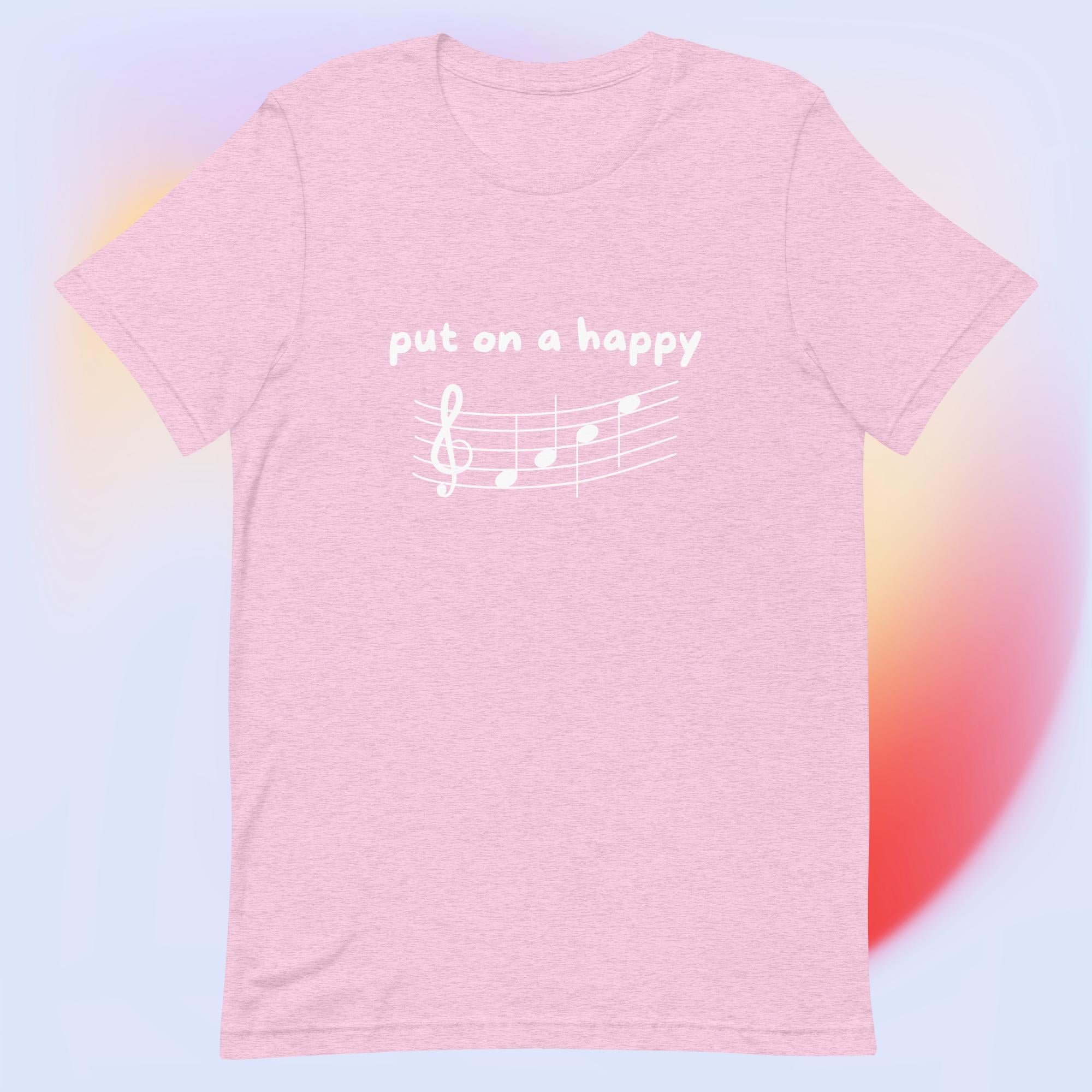 Music Therapist - Happy Face Unisex T-Shirt