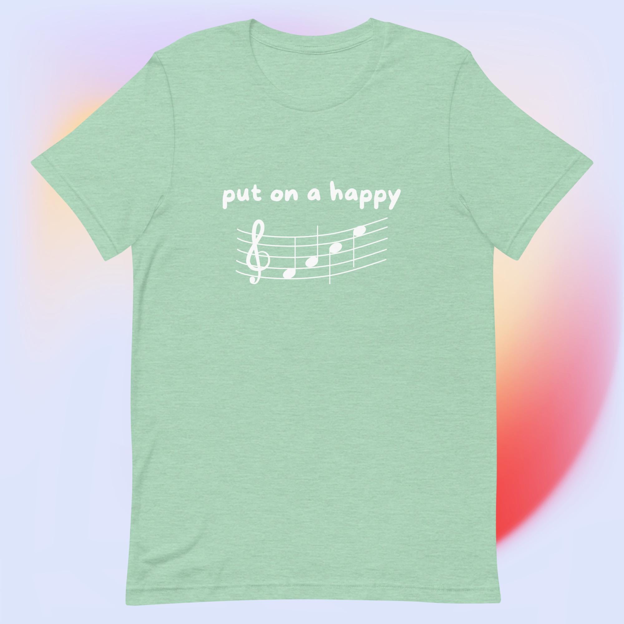 Music Therapist - Happy Face Unisex T-Shirt