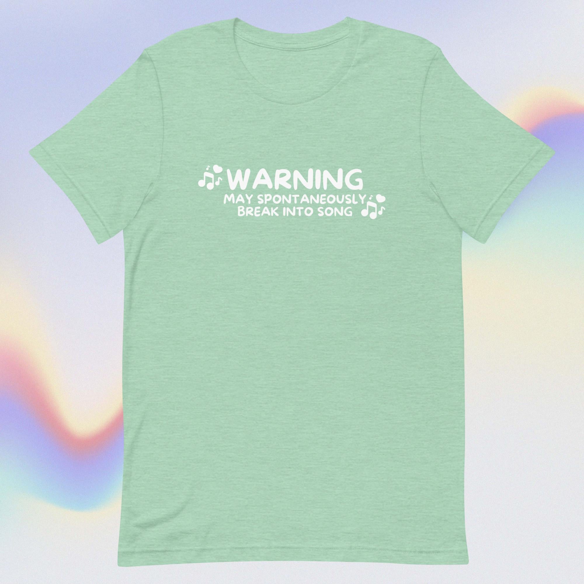 Music Therapy - Warning Unisex T-Shirt