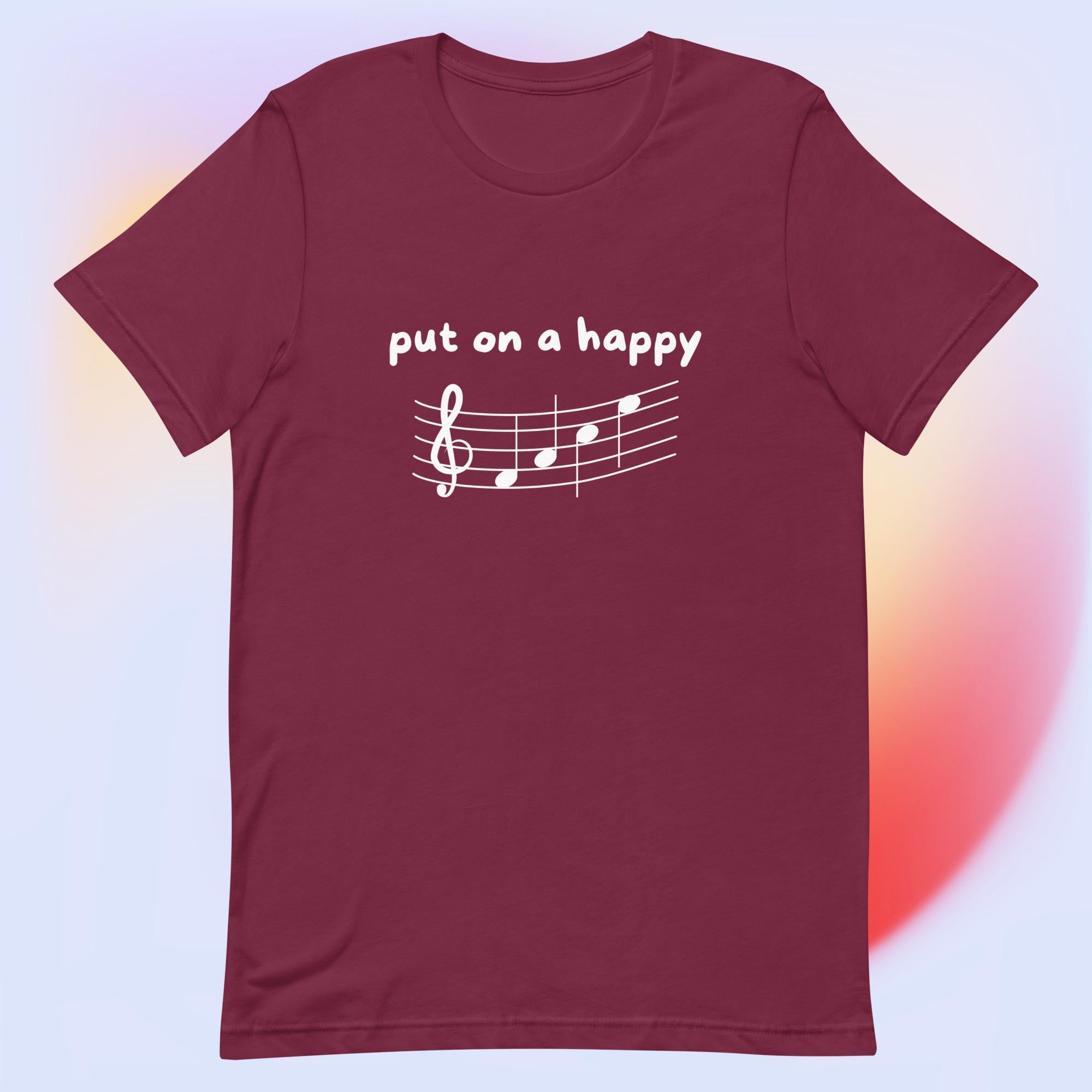 Music Therapist - Happy Face Unisex T-Shirt