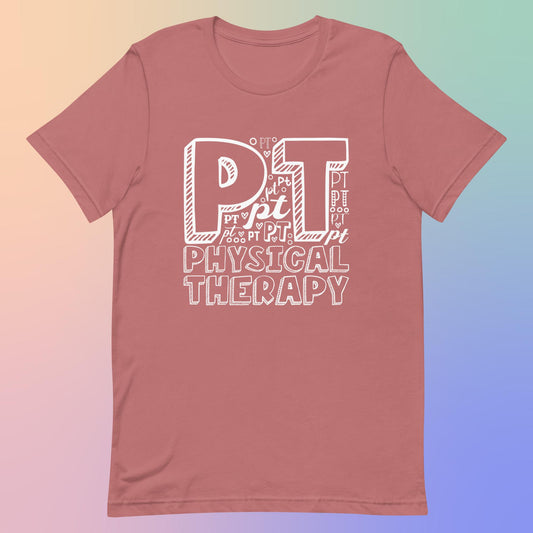 Physical Therapy - PT Collage Unisex T-Shirt